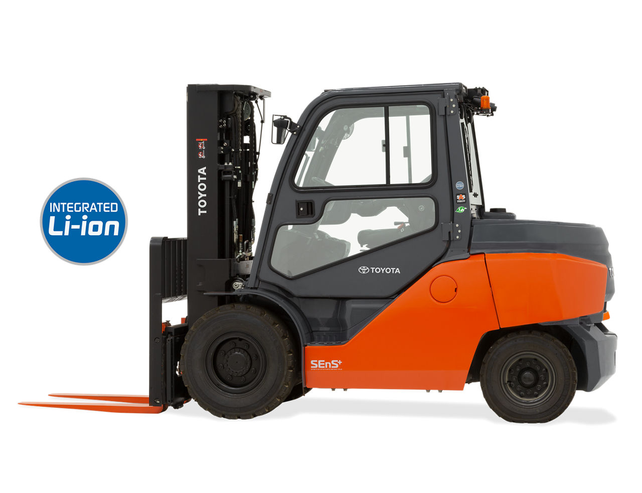 Apple - リュウ Integrated Mid Electric Pneumatic Forklift | Assembled in